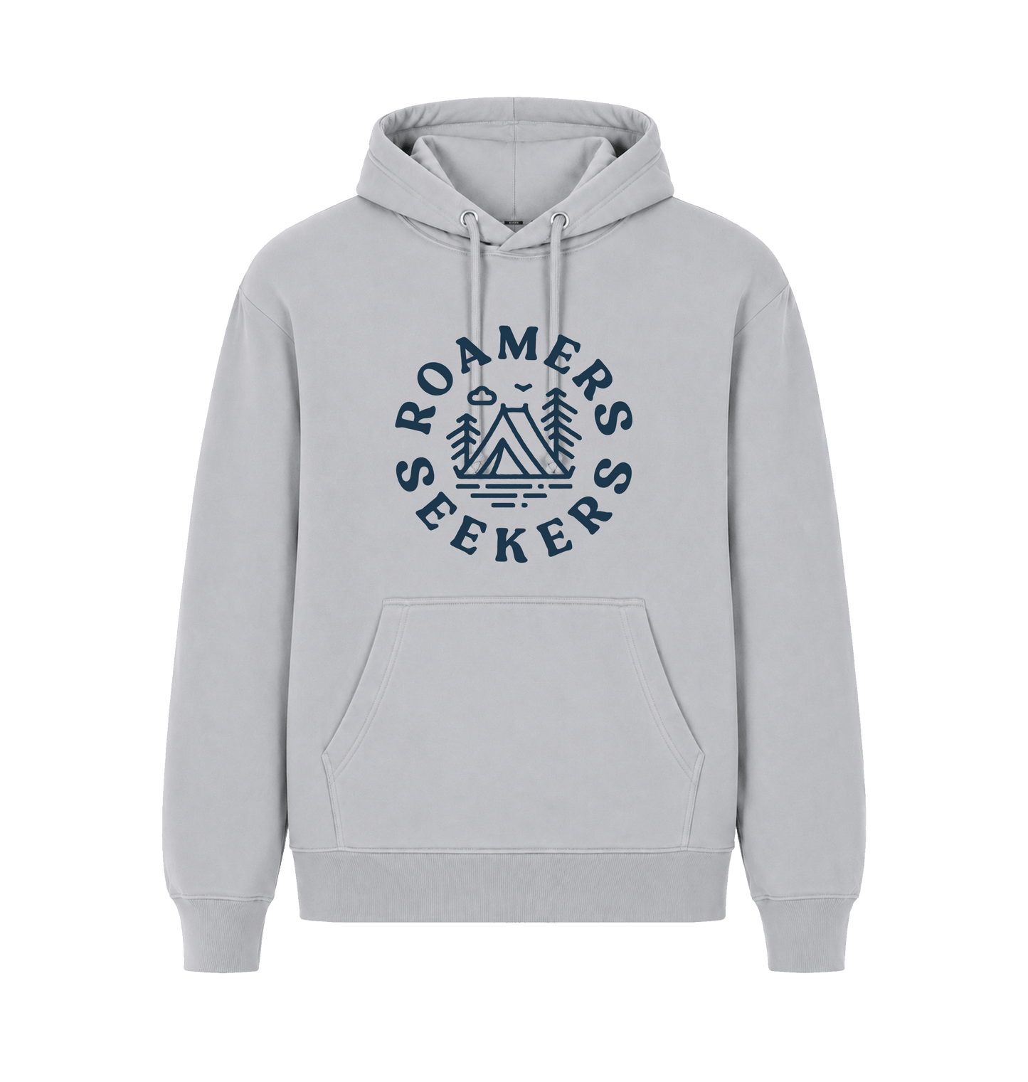 Sport Grey Printed Hoody Front
