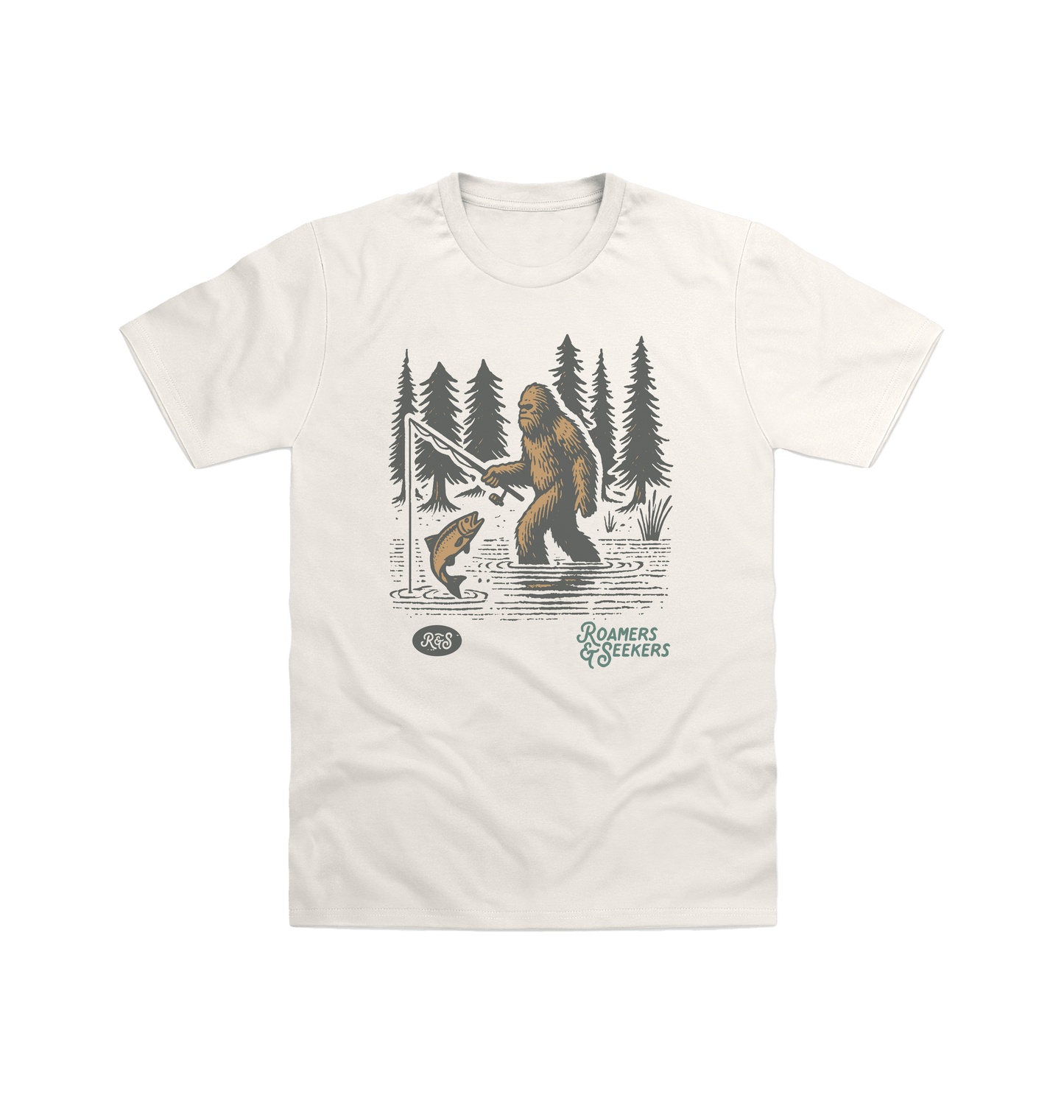 Natural Printed T-shirt Front