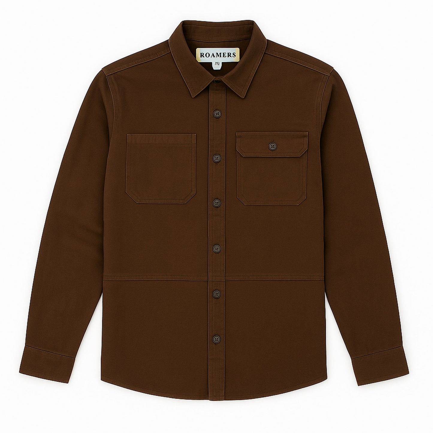 Roamers & Seekers Mens Redwood Work Shirt - Chocolate