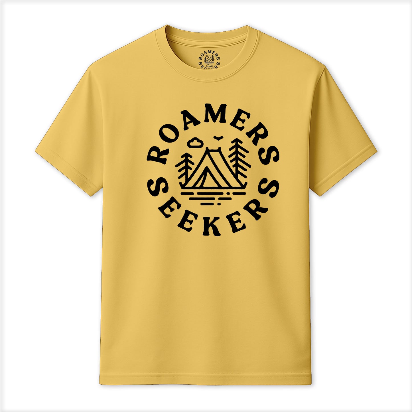 Roamers & Seekers Mens Wilderness Graphic T-Shirt – Daisy – Classic Fit 100% Cotton – Roamers & Seekers Graphic Tee