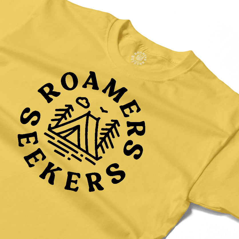 Roamers & Seekers Mens Wilderness Graphic T-Shirt – Daisy – Classic Fit 100% Cotton – Roamers & Seekers Graphic Tee