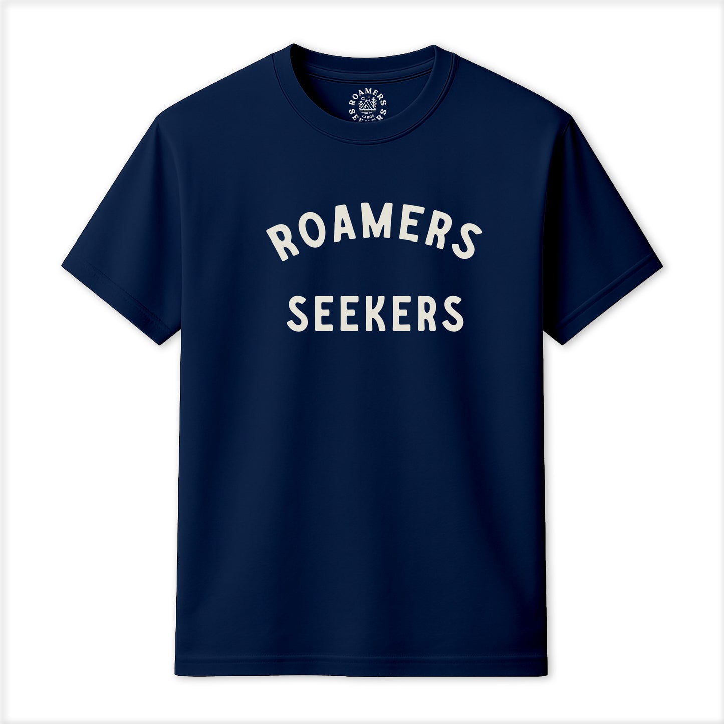 Roamers & Seekers Mens Stable Graphic T-Shirt – Navy Blue – Classic Fit 100% Cotton – Roamers & Seekers Graphic Tee
