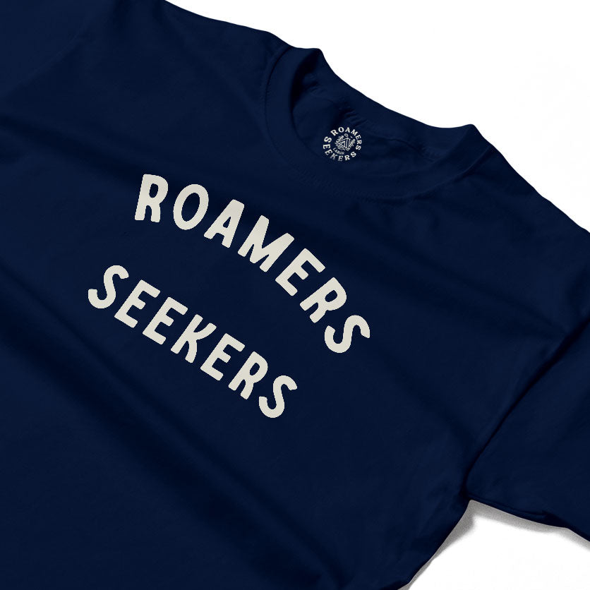 Roamers & Seekers Mens Stable Graphic T-Shirt – Navy Blue – Classic Fit 100% Cotton – Roamers & Seekers Graphic Tee