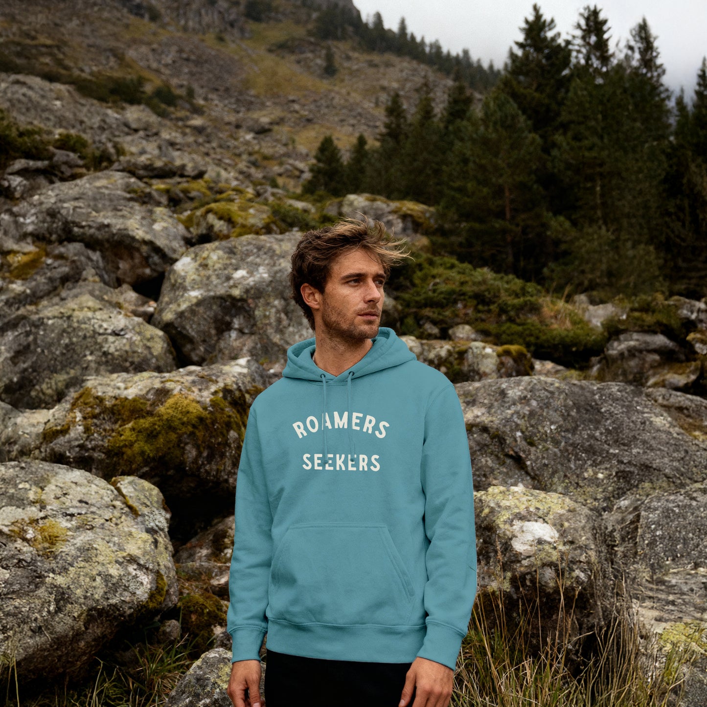 ROAMERS & SEEKERS Stable HOODIE SEAFOAM