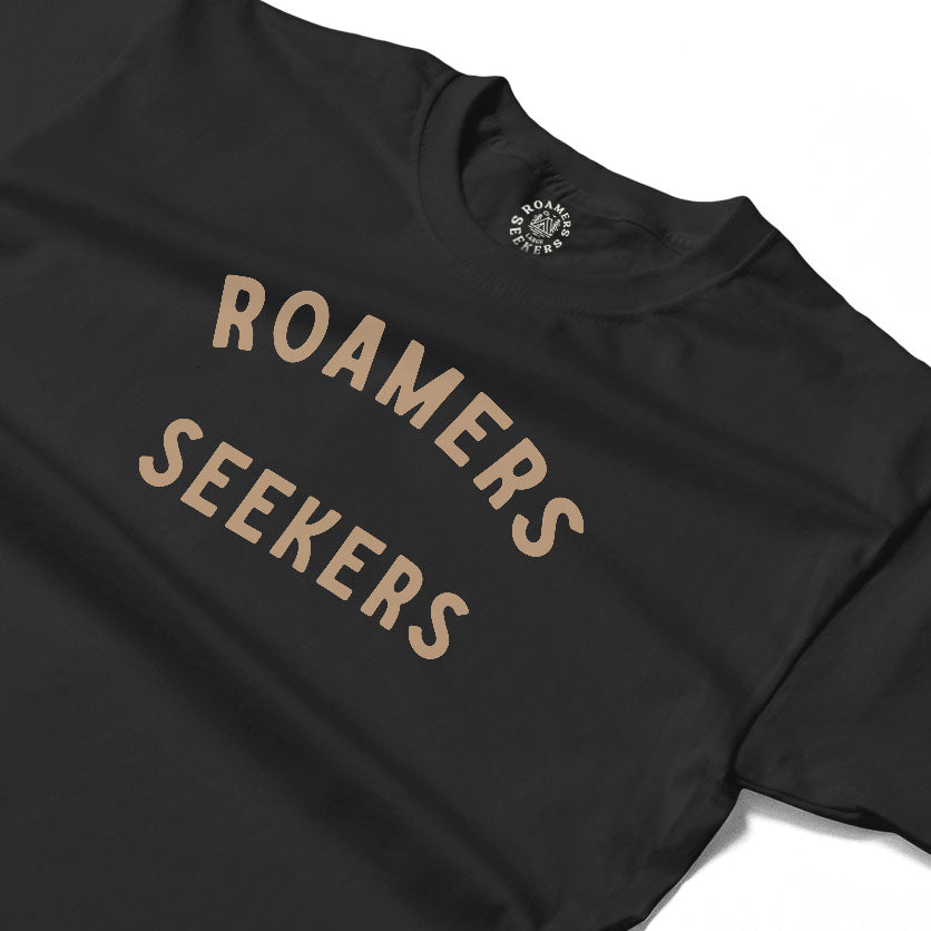 Roamers & Seekers Mens Stable Graphic T-Shirt – Black – Classic Fit 100% Cotton – Roamers & Seekers Graphic Tee