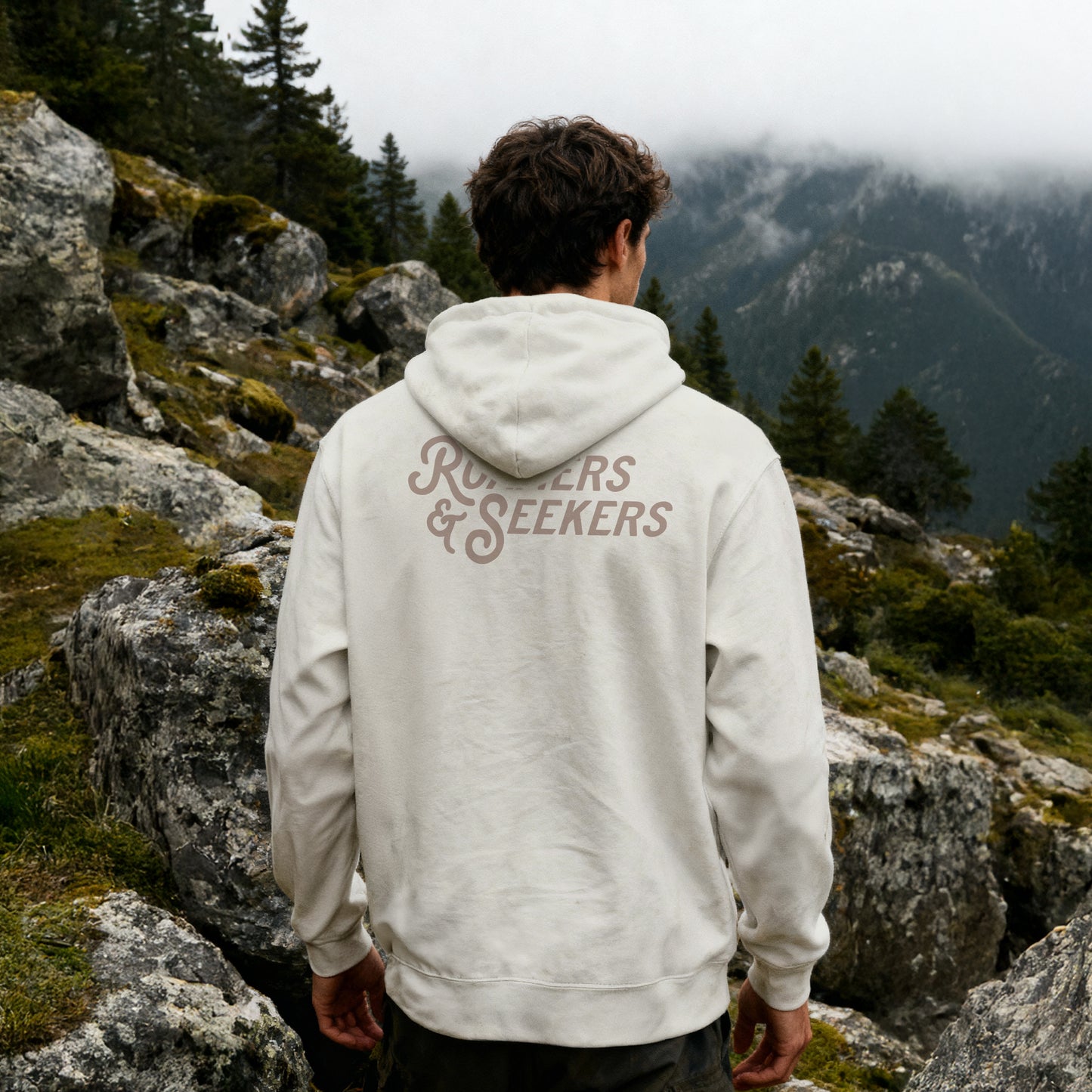 ROAMERS & SEEKERS Stack HOODIE VANILLA MILKSHAKE