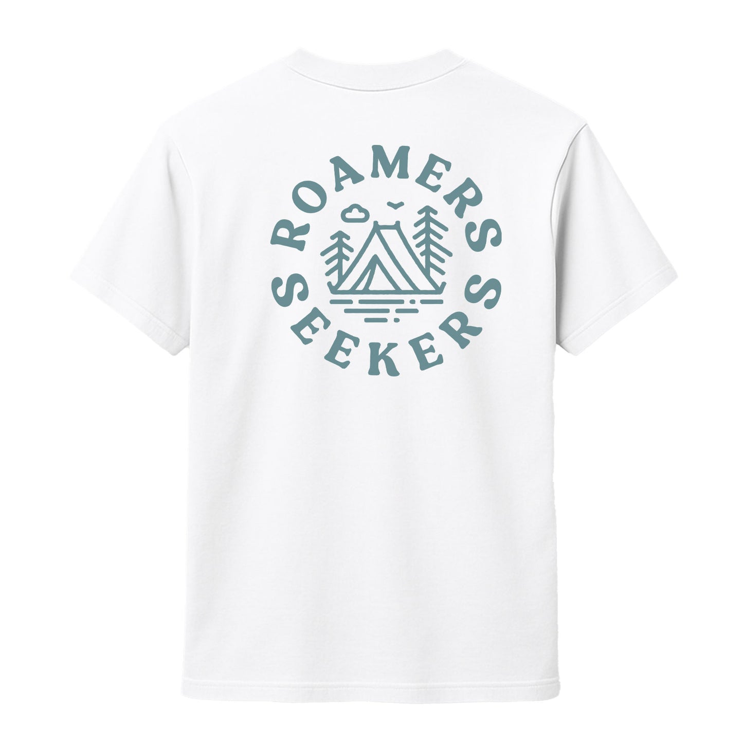 Roamers & Seekers Mens Outback Graphic T-Shirt – White – Classic Fit 100% Cotton – Roamers & Seekers Graphic Tee