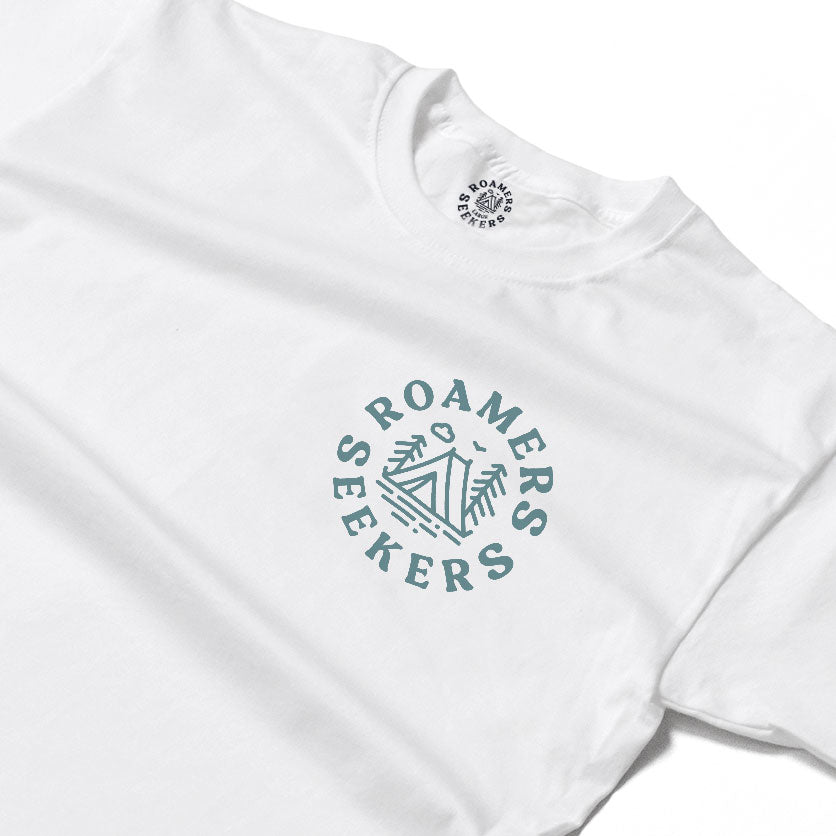Roamers & Seekers Mens Outback Graphic T-Shirt – White – Classic Fit 100% Cotton – Roamers & Seekers Graphic Tee