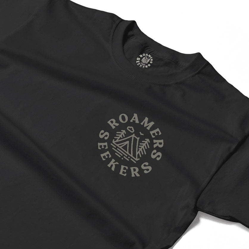 Roamers & Seekers Mens Outback Graphic T-Shirt – Black – Classic Fit 100% Cotton – Roamers & Seekers Graphic Tee