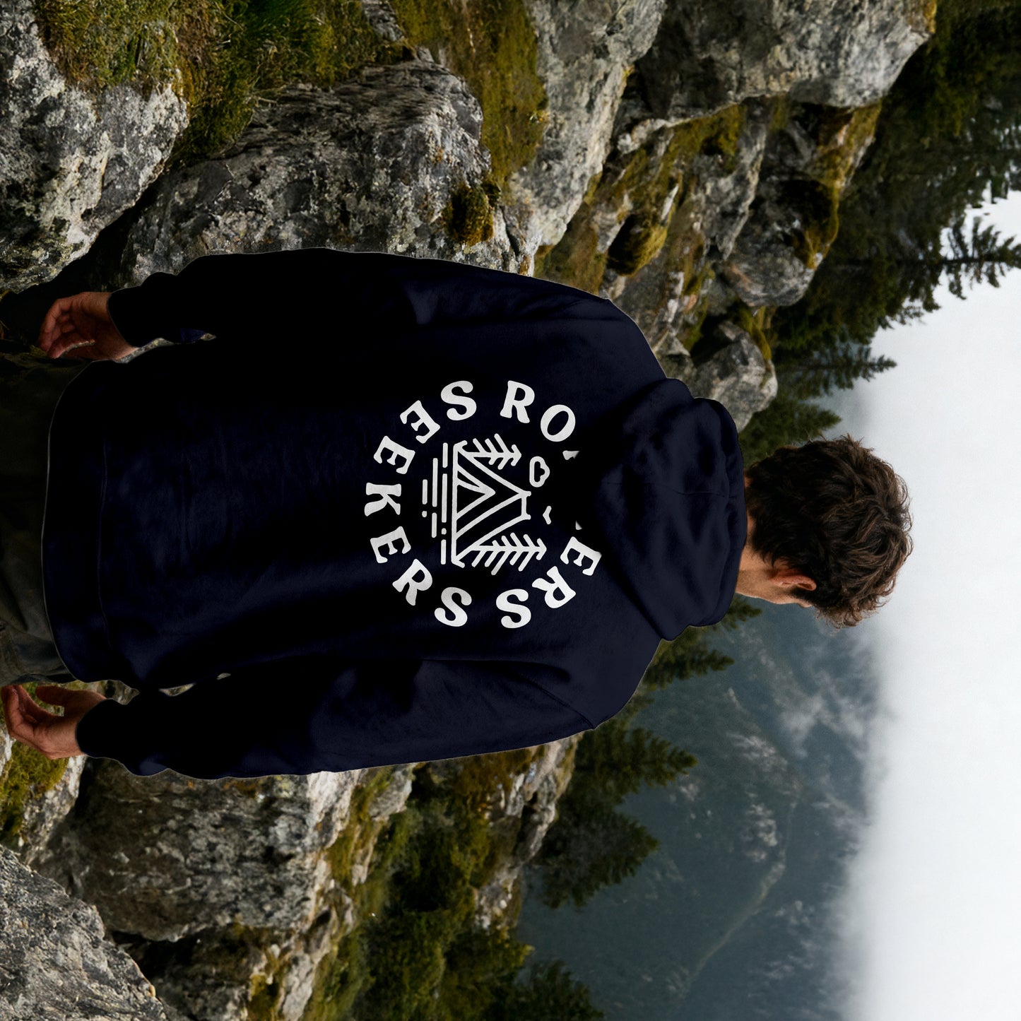 ROAMERS & SEEKERS Outback HOODIE NEW FRENCH NAVY