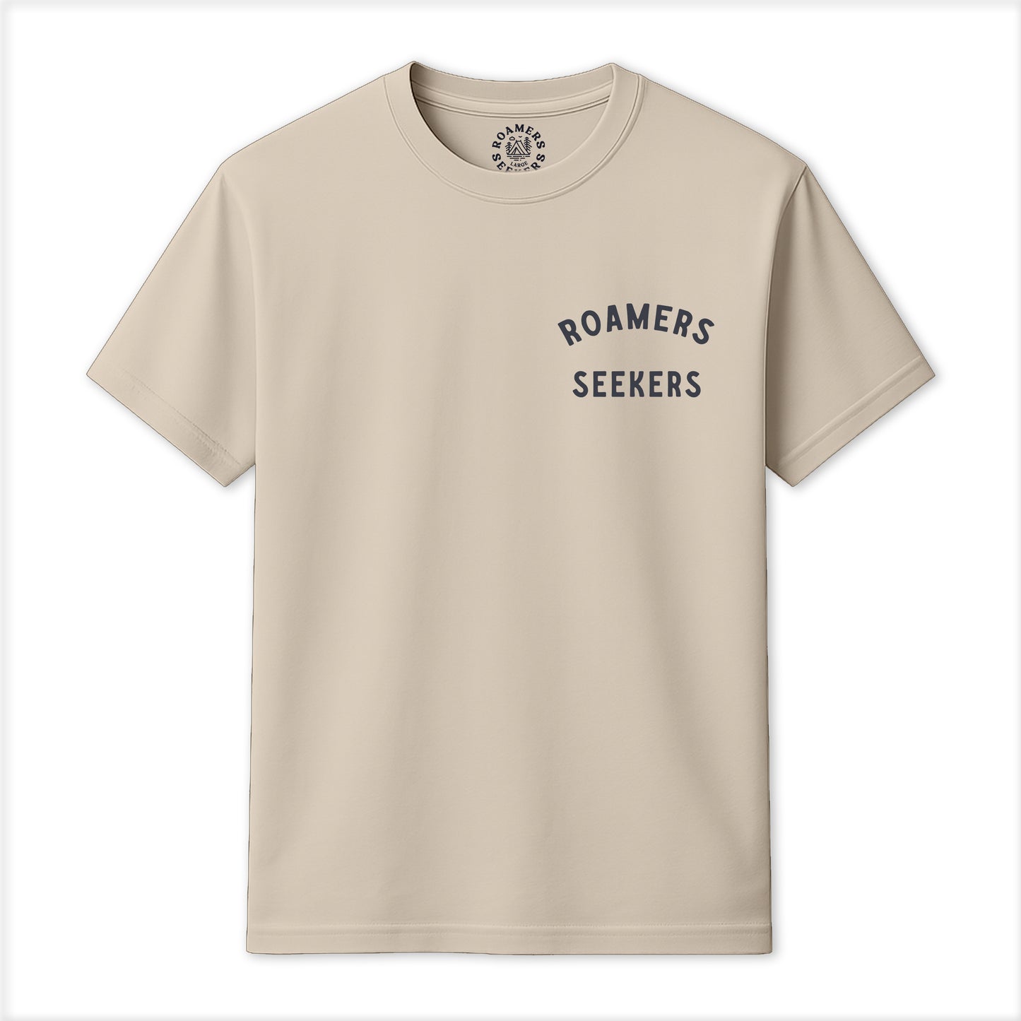 Roamers & Seekers Mens Hunter Graphic T-Shirt – Natural – Classic Fit 100% Cotton – Roamers & Seekers Graphic Tee