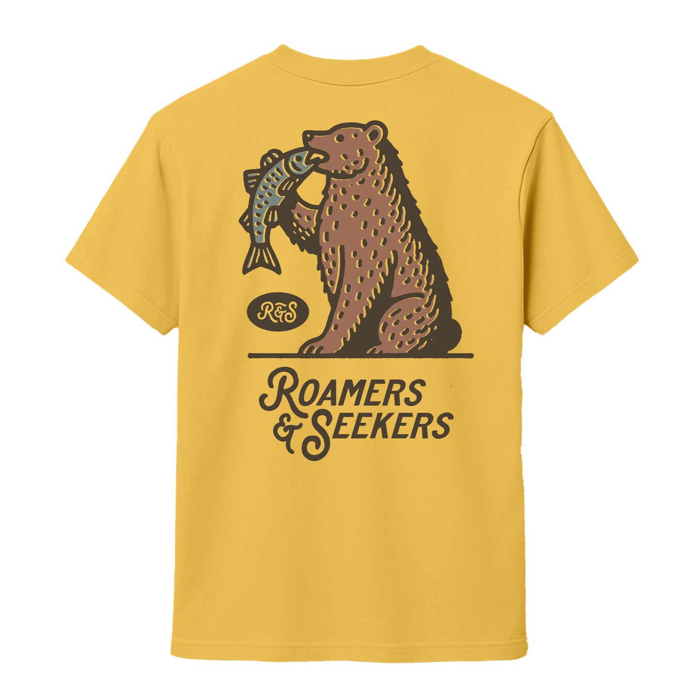 Roamers & Seekers Mens Hunter Graphic T-Shirt – Daisy – Classic Fit 100% Cotton – Roamers & Seekers Graphic Tee