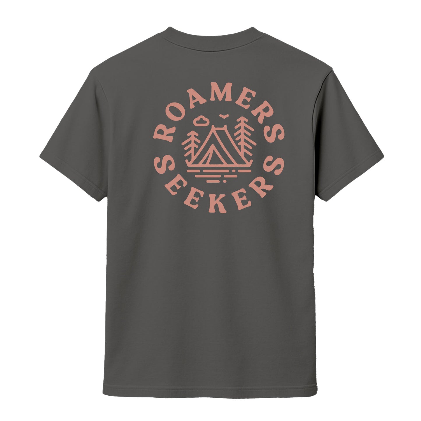 Roamers & Seekers Mens Outback Graphic T-Shirt – Charcoal – Classic Fit 100% Cotton – Roamers & Seekers Graphic Tee