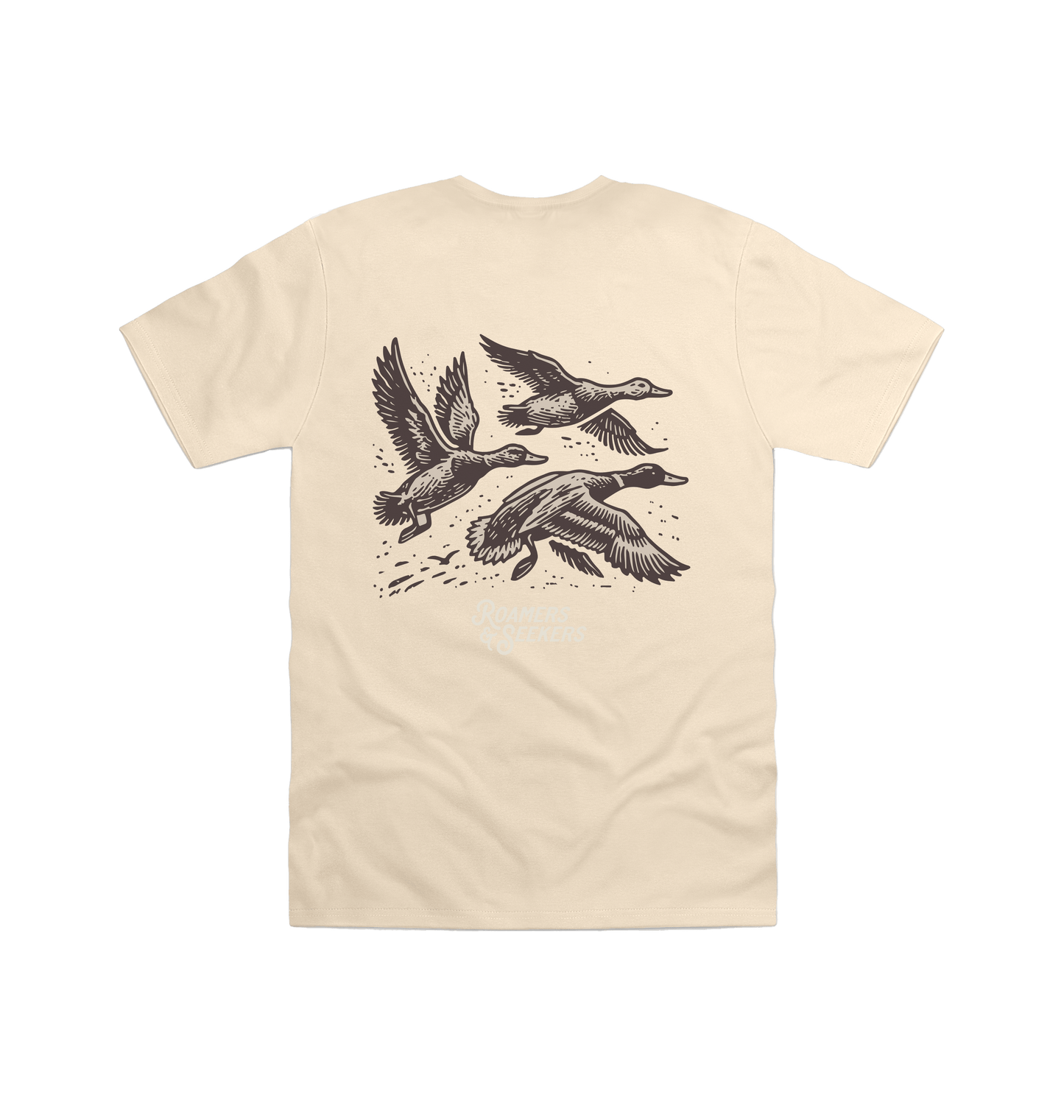 Sand Printed T-shirt Back