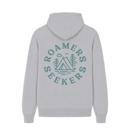 Sport Grey Printed Hoody Back