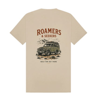 Sand Printed T-shirt Back