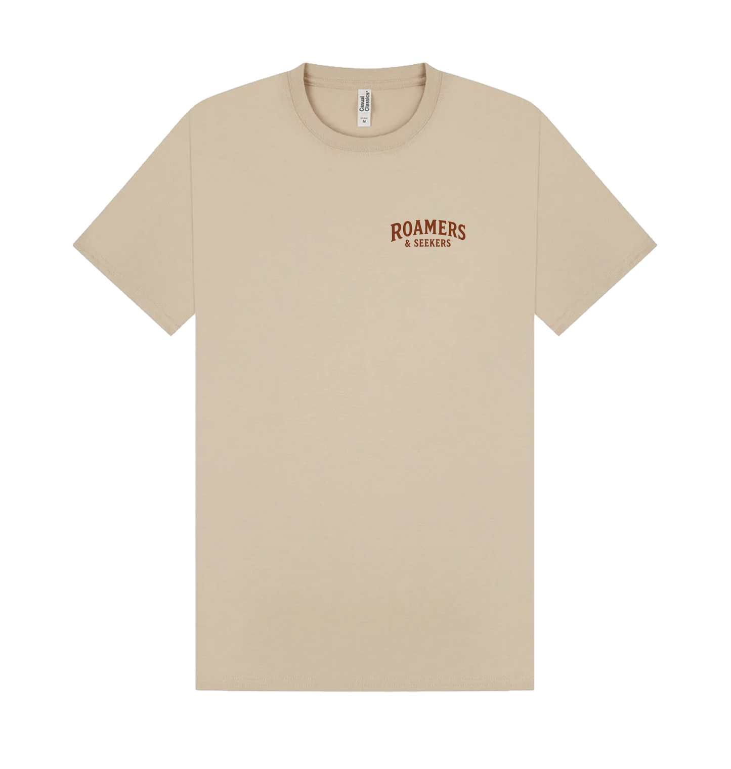 Sand Printed T-shirt Front