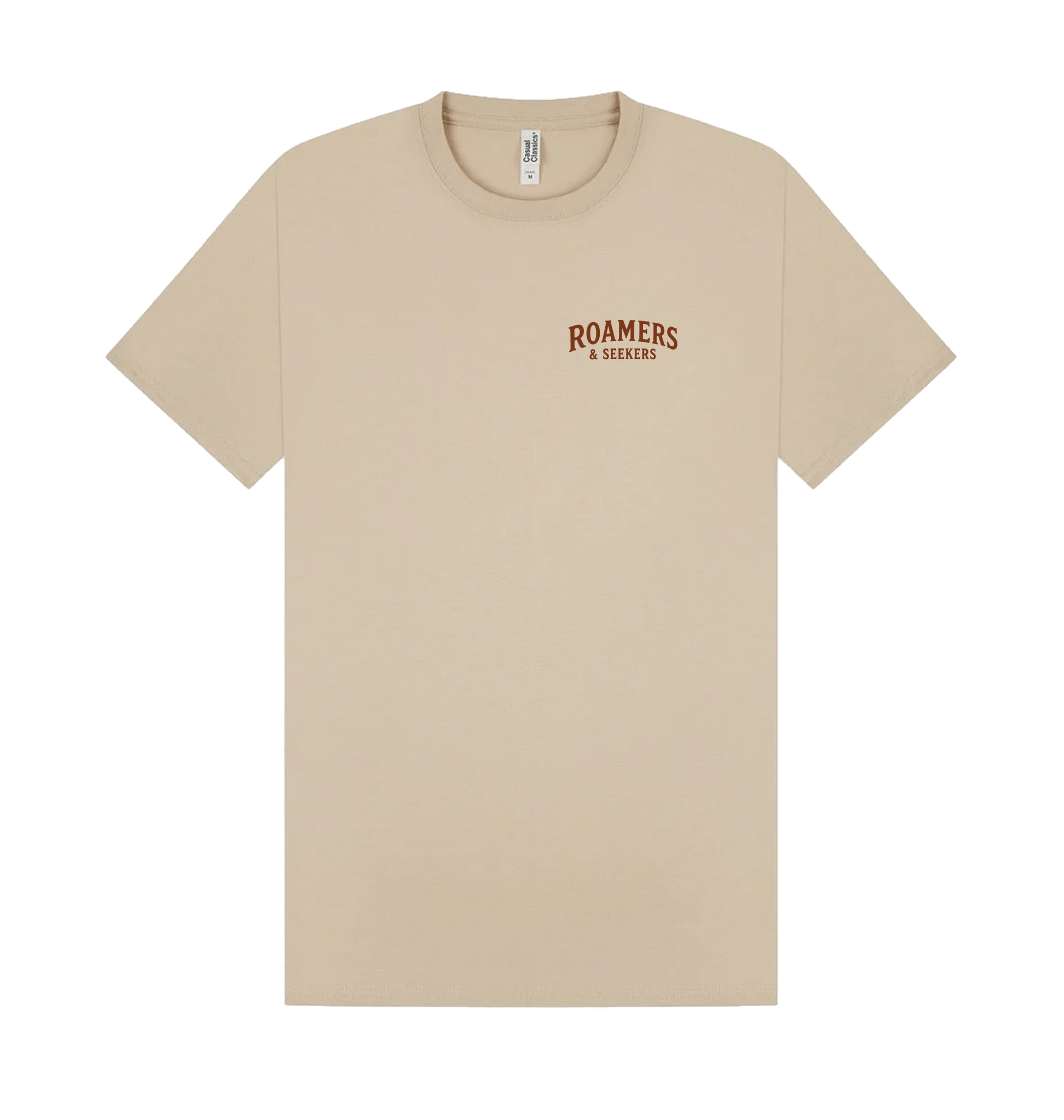 Sand Printed T-shirt Front