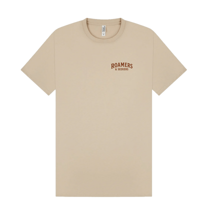 Sand Printed T-shirt Front