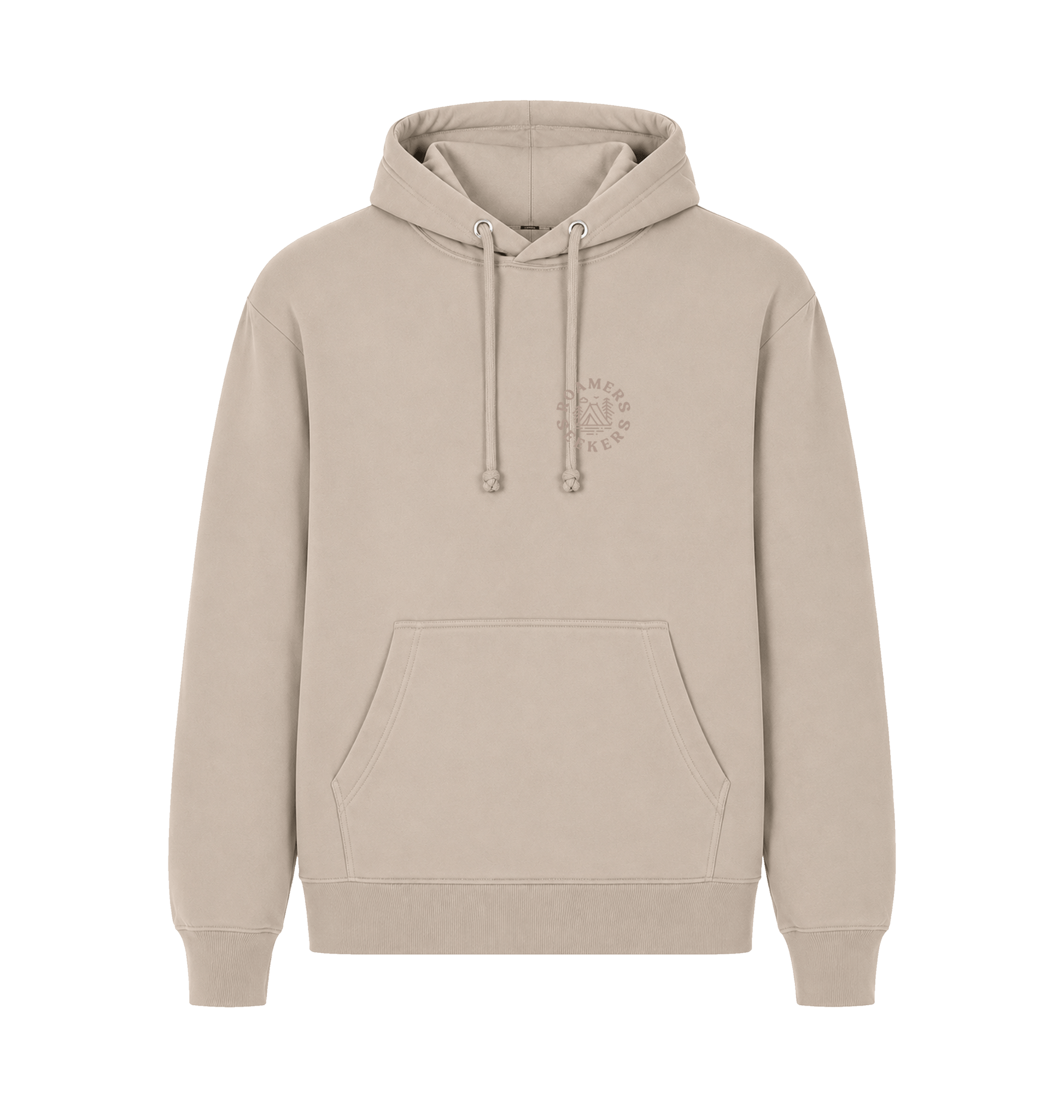 Sand Printed Hoody Front