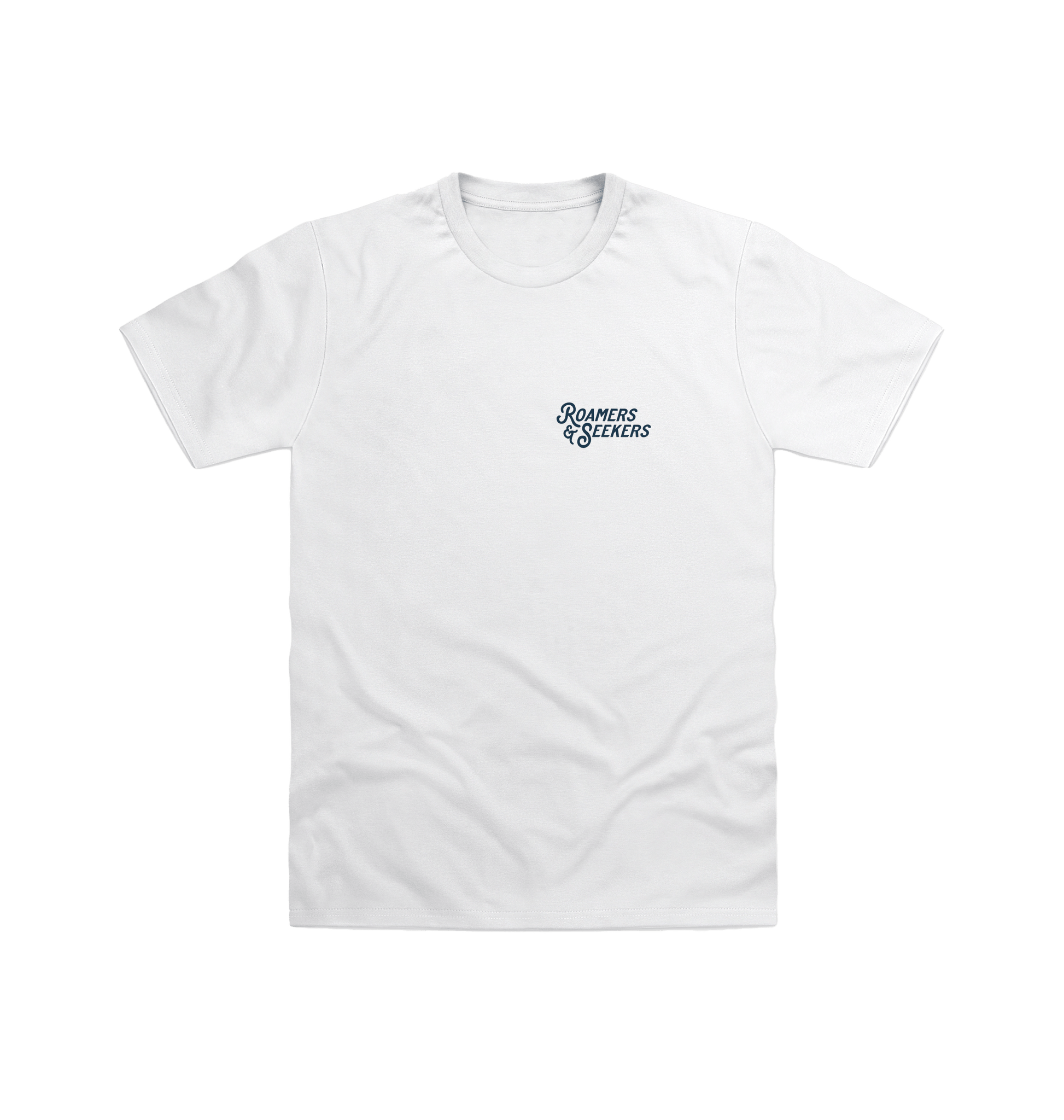 White Printed T-shirt Front
