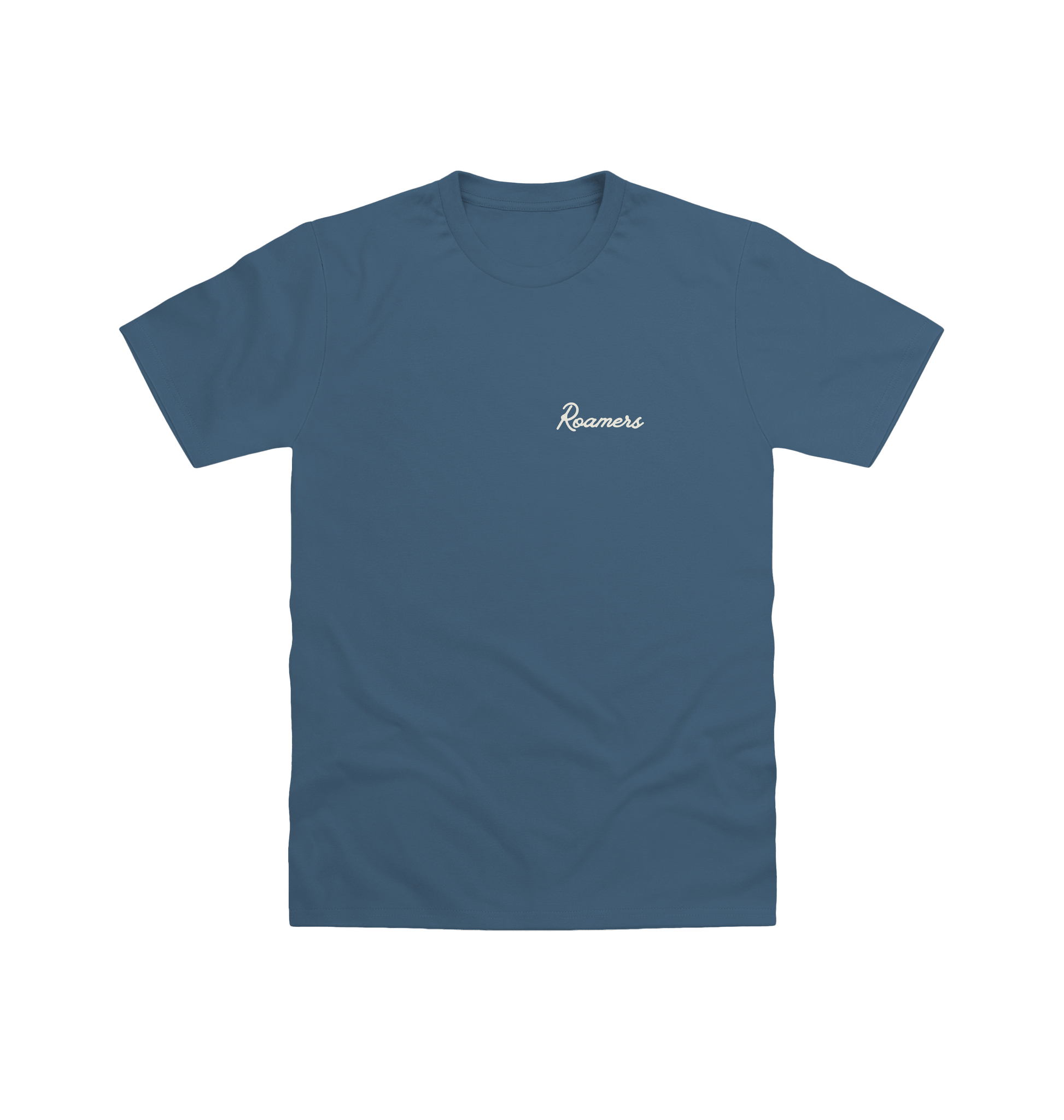 Indigo Blue Printed T-shirt Front