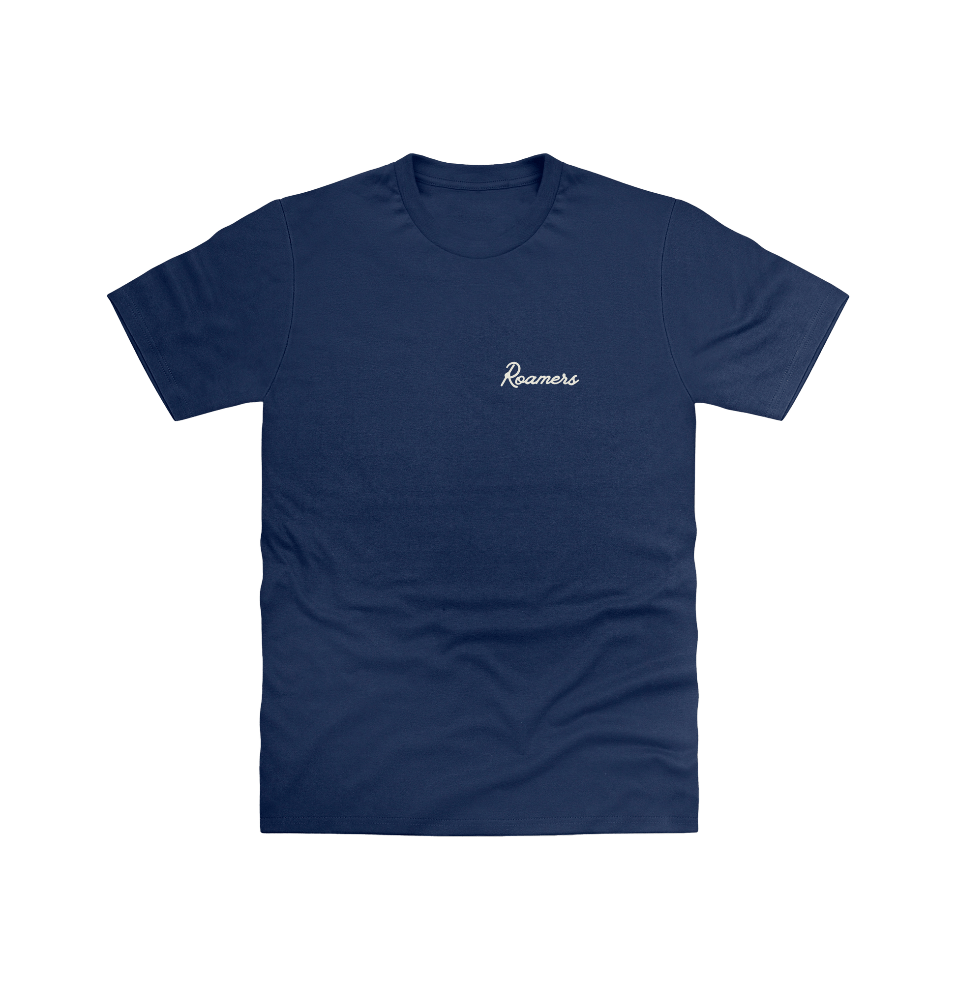 Navy Printed T-shirt Front