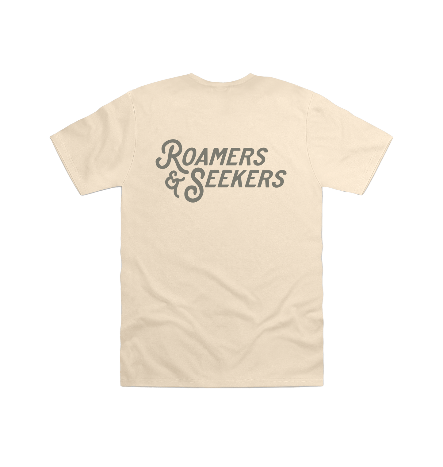 Sand Printed T-shirt Back