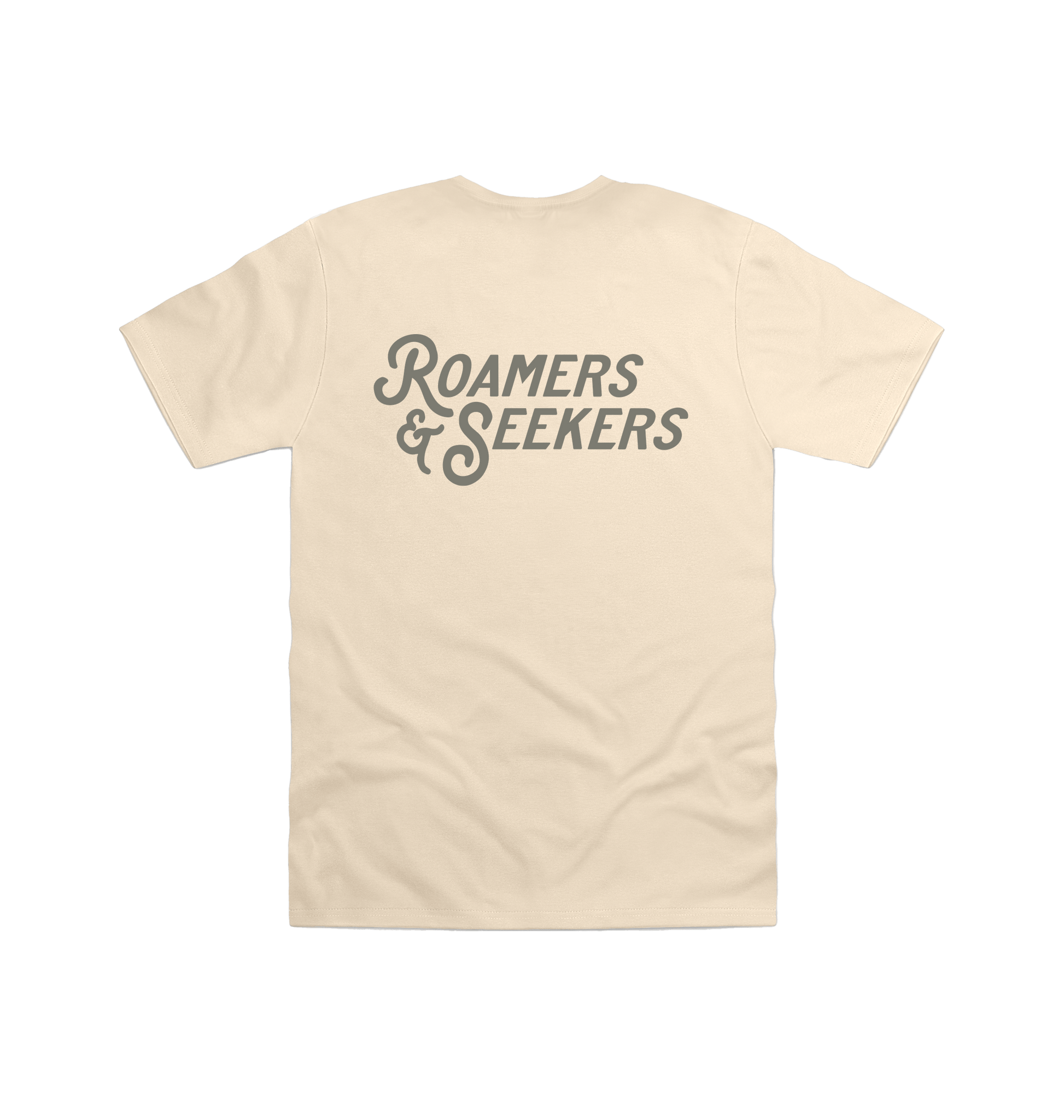 Sand Printed T-shirt Back