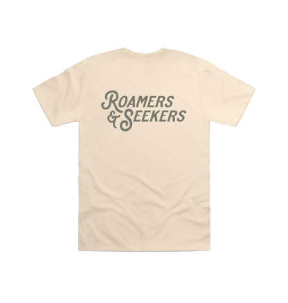 Sand Printed T-shirt Back