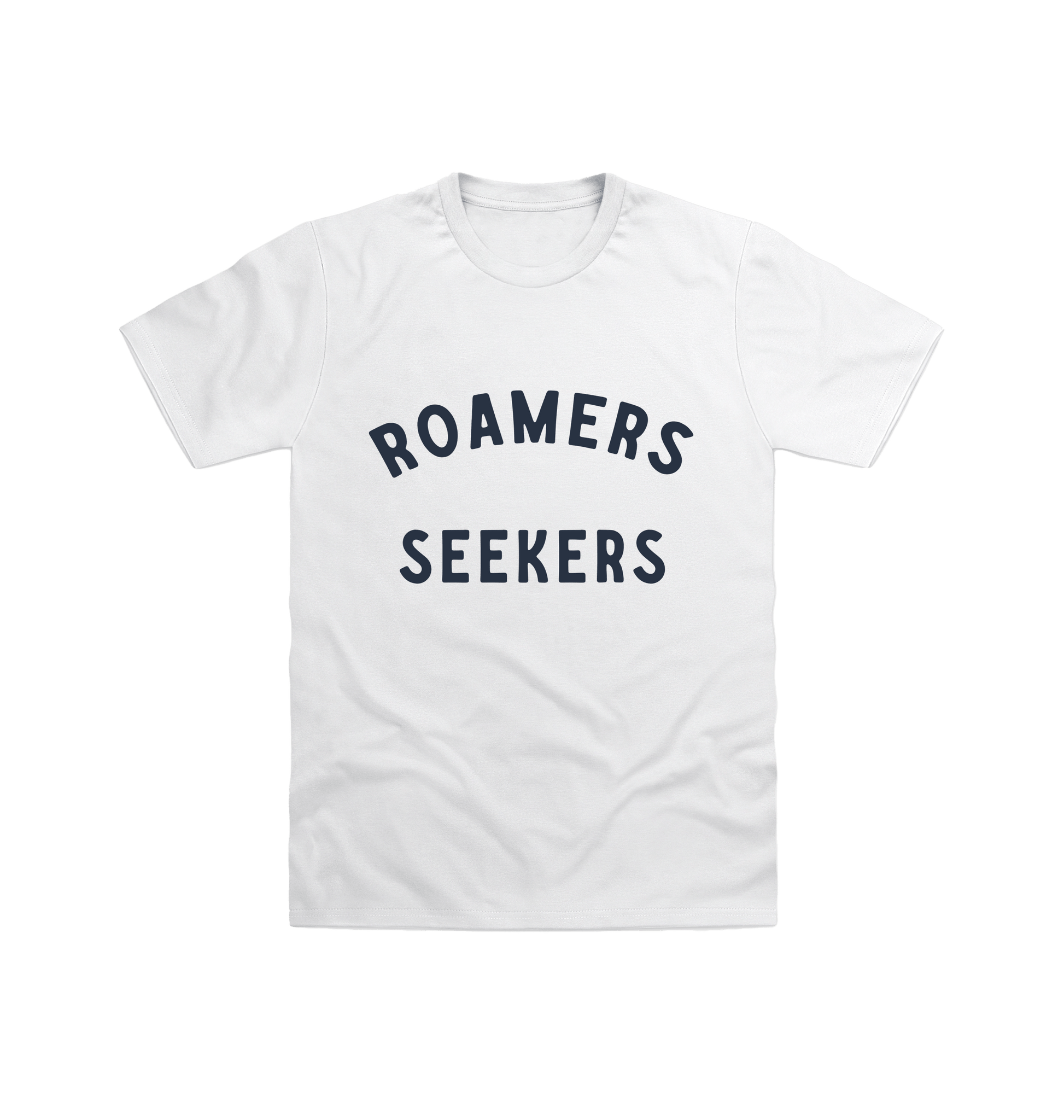 White Printed T-shirt Front