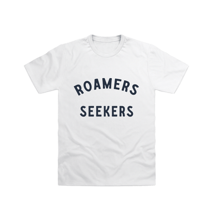 White Printed T-shirt Front