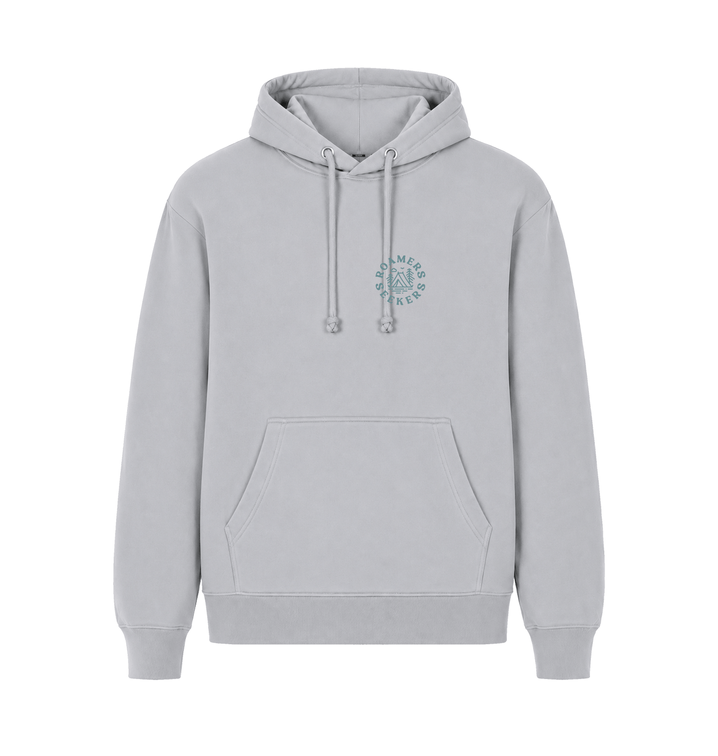 Sport Grey Printed Hoody Front