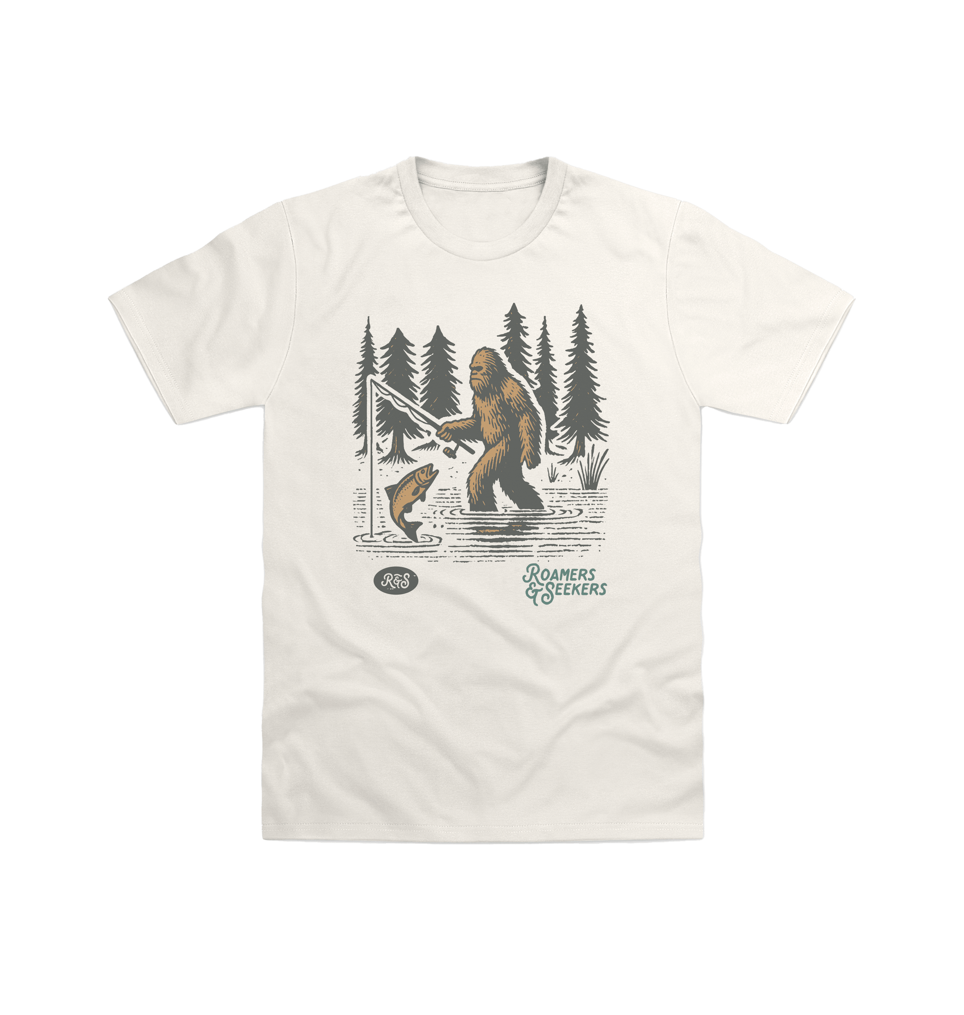 Natural Printed T-shirt Front