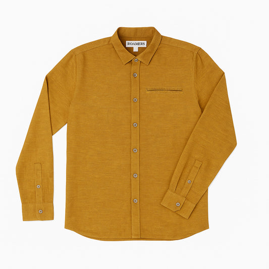 Roamers & Seekers Mens Willow Shirt - Dijon