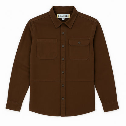 Roamers & Seekers Mens Redwood Work Shirt - Chocolate