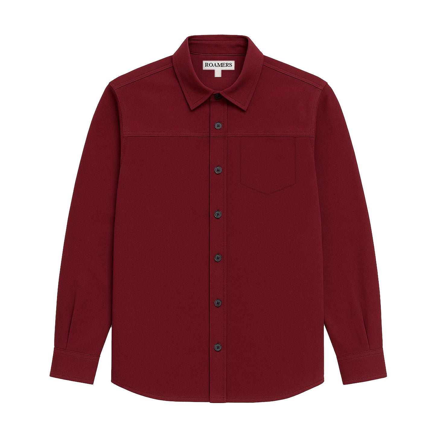 Roamers & Seekers Mens Plaskett Shirt - Merlot