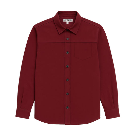 Roamers & Seekers Mens Plaskett Shirt - Merlot