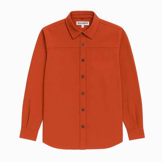 Roamers & Seekers Mens Plaskett Shirt - Sienna