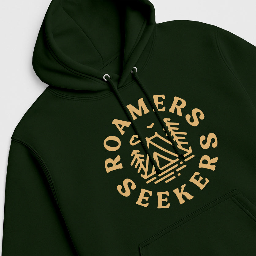 ROAMERS & SEEKERS Outside HOODIE FOREST GREEN