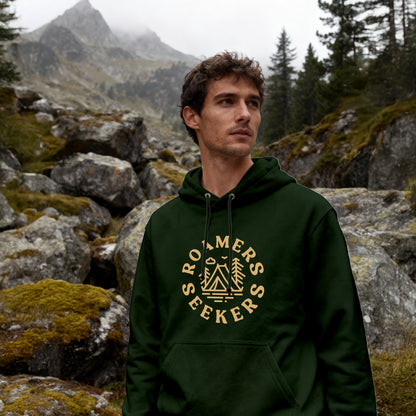 ROAMERS & SEEKERS Outside HOODIE FOREST GREEN