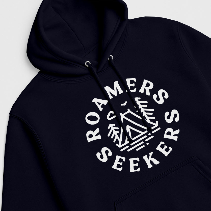 ROAMERS & SEEKERS Outside HOODIE NEW FRENCH NAVY