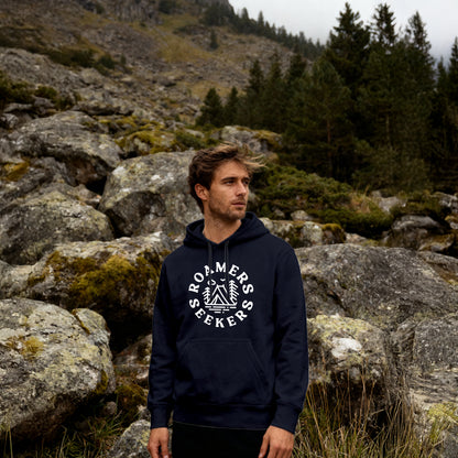 ROAMERS & SEEKERS Outside HOODIE NEW FRENCH NAVY