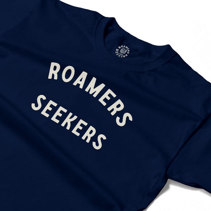 Roamers & Seekers Mens Stable Graphic T-Shirt – Navy Blue – Classic Fit 100% Cotton – Roamers & Seekers Graphic Tee