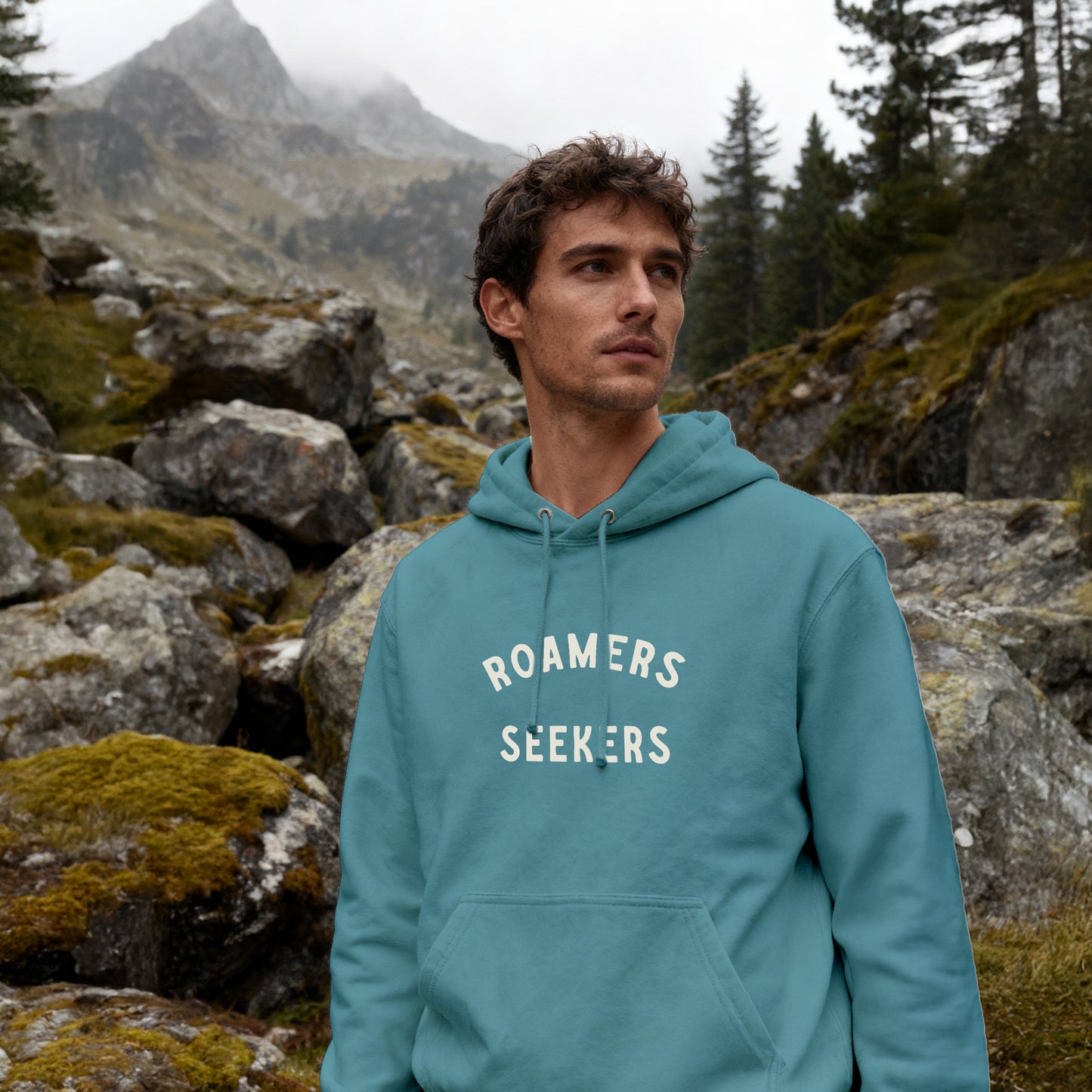 ROAMERS & SEEKERS Stable HOODIE SEAFOAM
