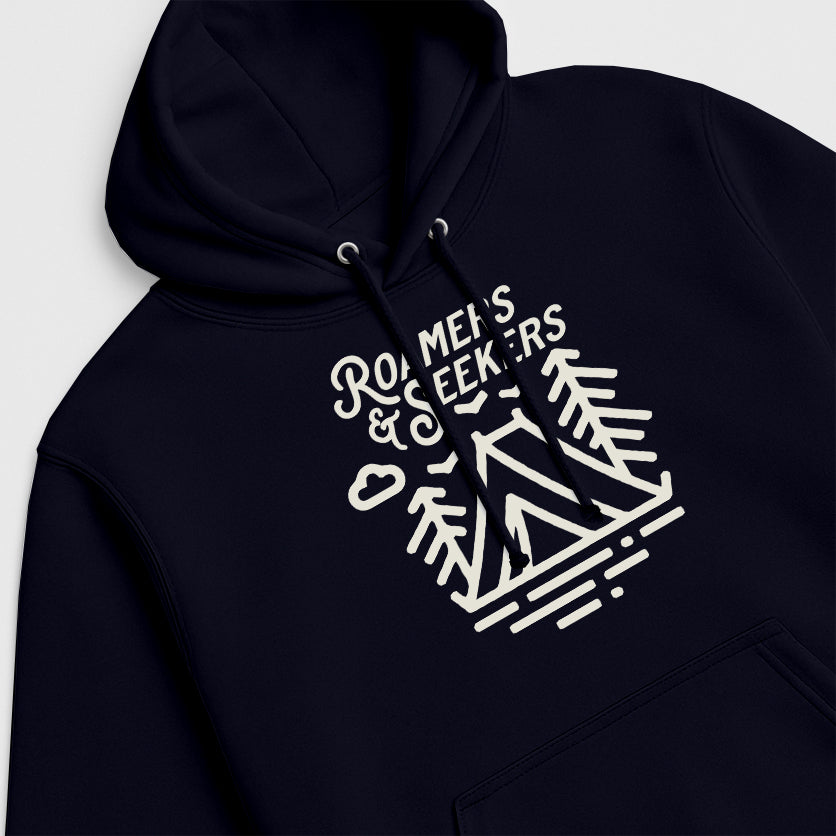 ROAMERS & SEEKERS Wilderness HOODIE NEW FRENCH NAVY