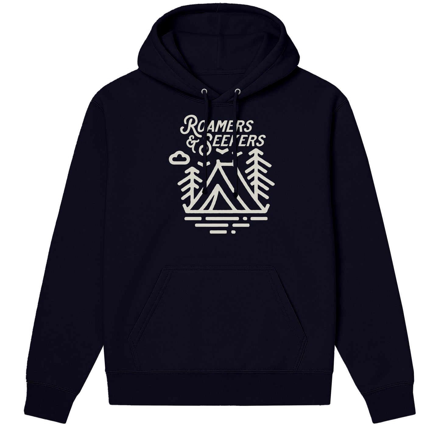 ROAMERS & SEEKERS Wilderness HOODIE NEW FRENCH NAVY
