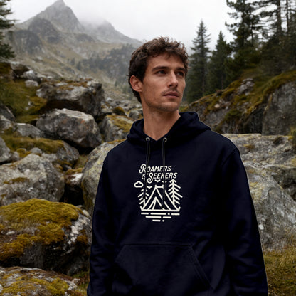 ROAMERS & SEEKERS Wilderness HOODIE NEW FRENCH NAVY