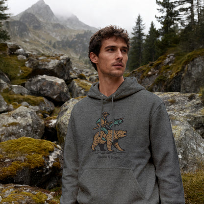 ROAMERS & SEEKERS Cowboy HOODIE GRAPHITE HEATHER