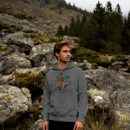 ROAMERS & SEEKERS Cowboy HOODIE GRAPHITE HEATHER